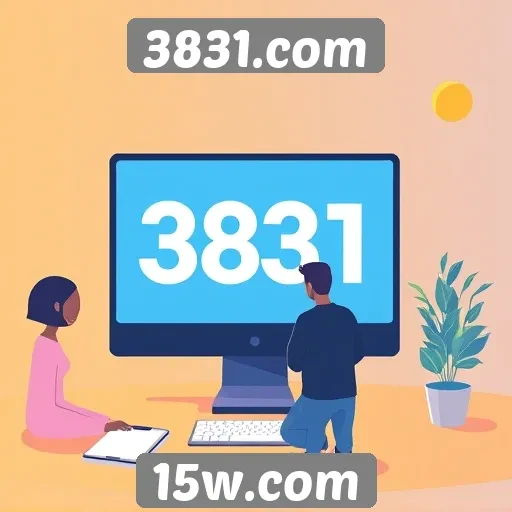 Estudo sobre a popularidade do site 3831.com